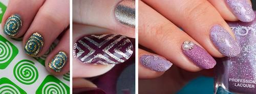 Френч гель лаком с трафаретом. Как использовать трафареты для французского маникюра