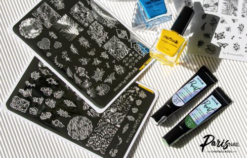 Стемпинг для ногтей пошагово. Обычный 07