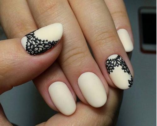 Френч гель пастой. В создании, каких дизайнов применяется гель паста