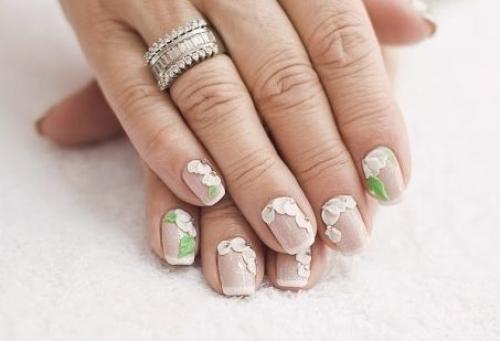 Френч гель пастой. В создании, каких дизайнов применяется гель паста