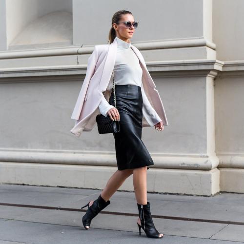 С чем носить юбку-макси осенью и зимой. С чем носить длинные юбки зимой 18