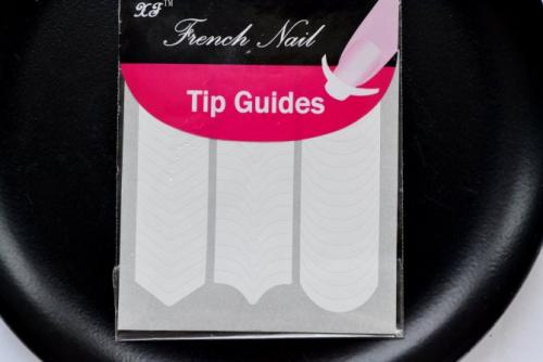 Как пользоваться наклейками для френча с гель лаком. Виды полосок