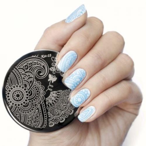 Трафарет для френча, как пользоваться. Трафареты для дизайна ногтей своими руками