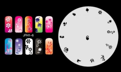 Трафарет для френча, как пользоваться. Трафареты для дизайна ногтей своими руками