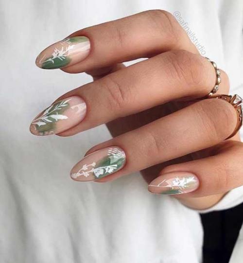 Наклейки на ногти под гель-лак. Дизайн ногтей с наклейками: 100 фото, новинки, модные идеи