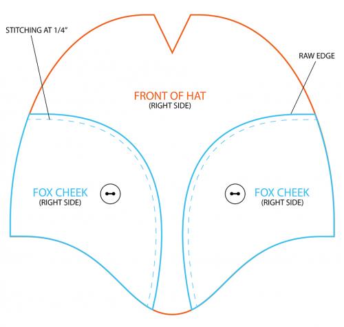 Ушки лисы шаблон. Оригинальный костюм лисички. Мастер класс + выкройки (1:1)
