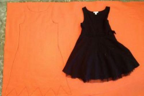 Хвост лисы из мишуры. Карнавальный костюм лисички