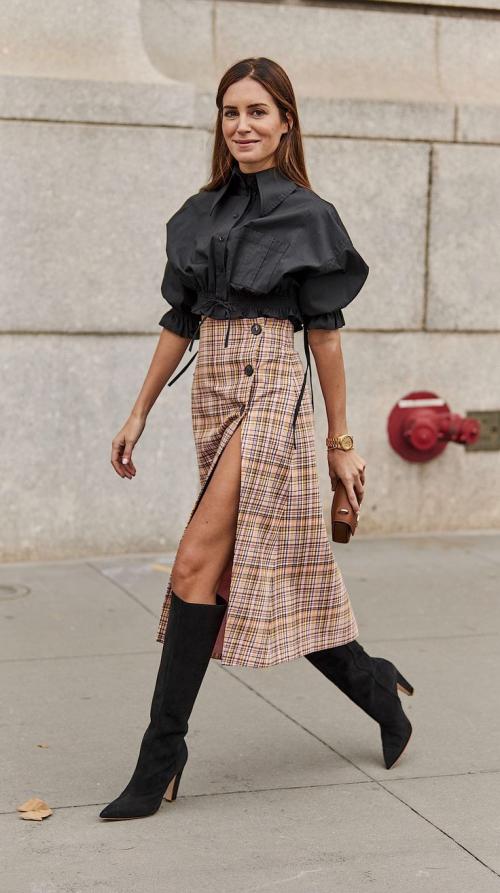 Самые модные зимние юбки 2023 года. Модные юбки зимы 2023: великолепные модели для стильных красоток 29