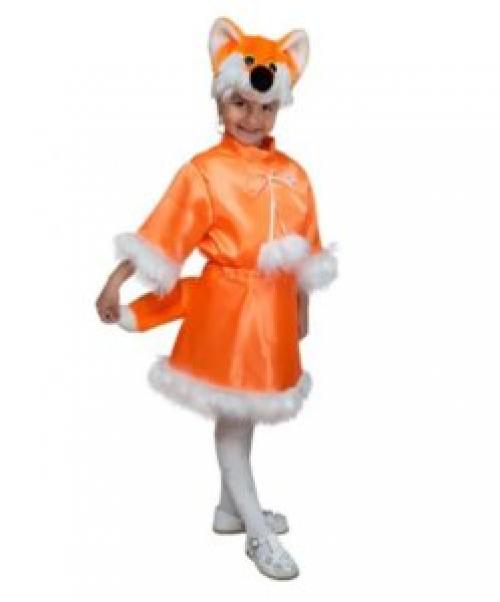 Костюм лисы детский своими руками. Костюм лисички для девочки своими руками
