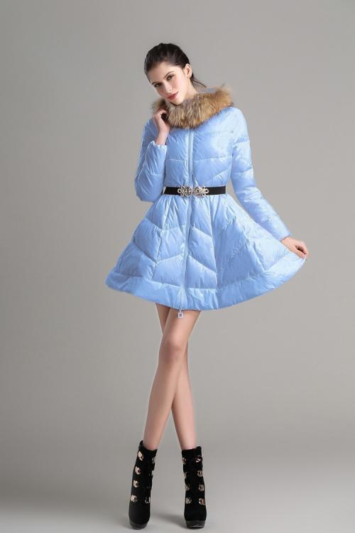 Пуховик с юбкой солнце. Пуховик с юбкой