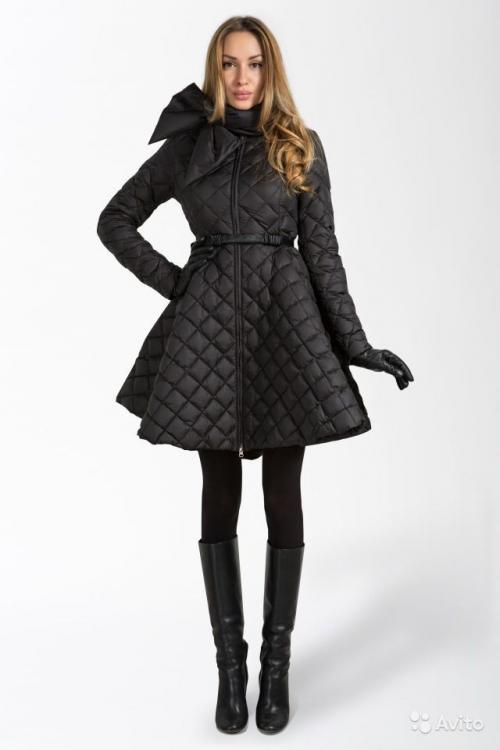 Пуховик с юбкой солнце. Пуховик с юбкой