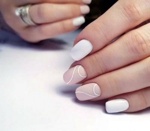 Офисный маникюр 2022. Офисный маникюр на осень 2022