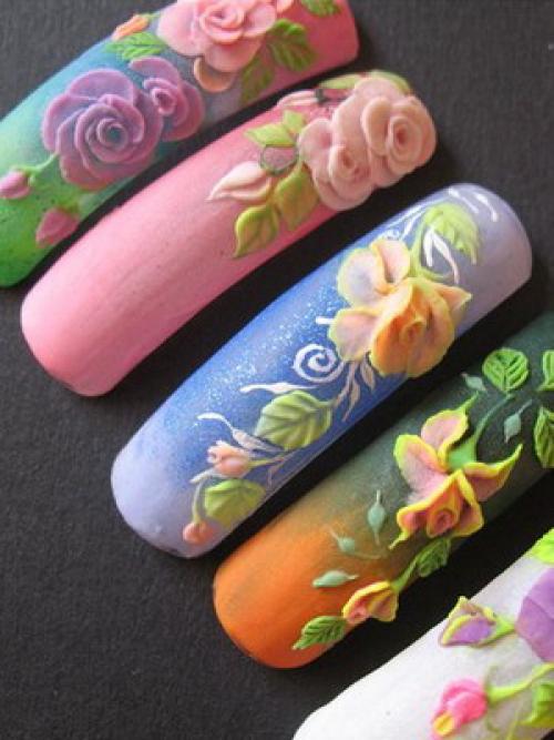 Китайская роспись на ногтях 2022. Что понадобится для работы? 11