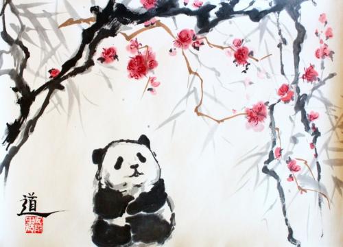 Китайская роспись картины. Особенности китайской живописи