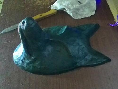 Как сделать маску лисы из папье-маше. как я делал (псевдо) японскую маску лисицы