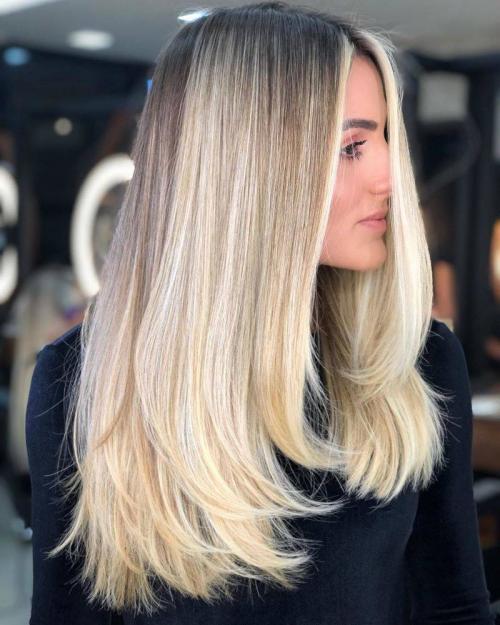 Какие модные стрижки на средние волосы подходят для прямых волос. Прямые стрижки на средние волосы