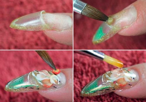 Чем красить акриловые ногти. Краски