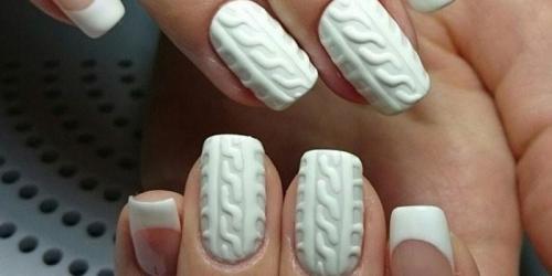 Объемный маникюр гель лаком. Как сделать объемный рисунок на ногтях