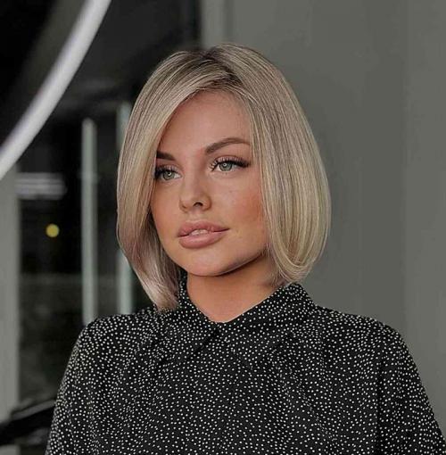 Какие стрижки на средние волосы подойдут для круглого лица. Главные правила, как выбрать стрижку для круглого лица