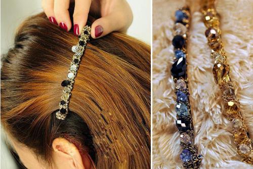 Какие аксессуары подходят для средних волос в 2025 году. Модные заколки для волос 2025 года + фото