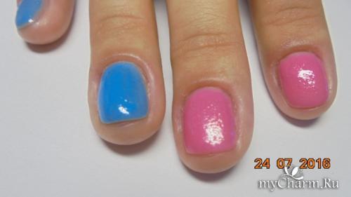 Почему ногти под гель-лаком мягкие. Всего понемногу о тонких ноготках, гель-лаке и слайдерах)))