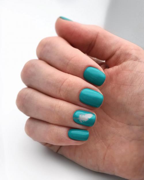 Маникюр с эффектом глубины. Deep design — 100+ идей техники голого маникюра с помощью трафаретов и объемного дизайна