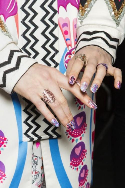 Красивые узоры на ногтях. Рисунки на ногтях: 115 идей