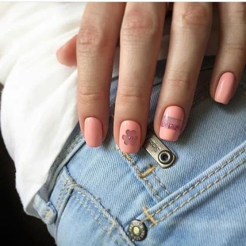 Маникюр с эффектом глубины. Deep design — 100+ идей техники голого маникюра с помощью трафаретов и объемного дизайна