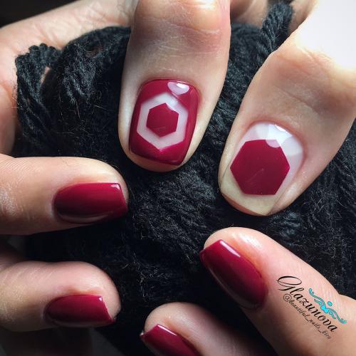 Маникюр с эффектом глубины. Deep design — 100+ идей техники голого маникюра с помощью трафаретов и объемного дизайна