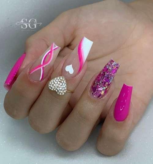 Какие лаки лучше использовать для маникюра с полосками. Маникюр 2025 с полосками: трендовый нейл-арт