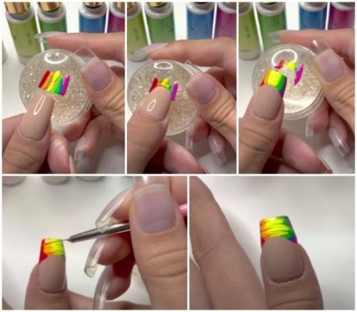 Как сделать френч без стемпинга: пошаговое руководство 08