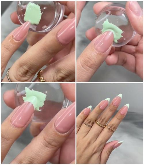 Как сделать френч без стемпинга: пошаговое руководство 02