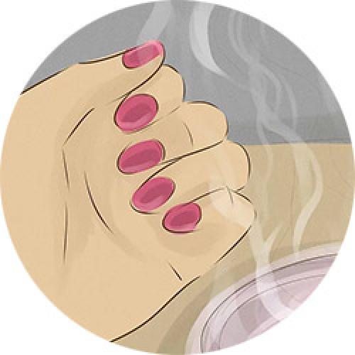 Как сделать матовые ногти в домашних условиях. Матирование лака паром