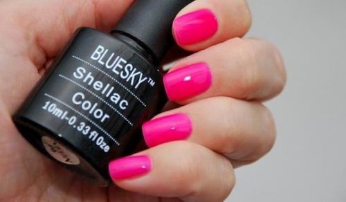 Блюскай французский маникюр номера. Цветовое разнообразие Bluesky Shellac