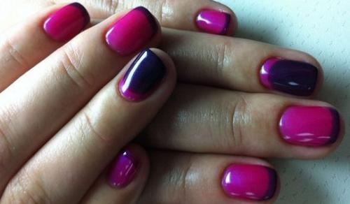 Блюскай французский маникюр номера. Цветовое разнообразие Bluesky Shellac