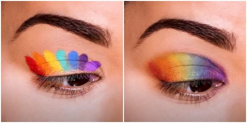 Идеальное сочетание: как создать яркий образ на основе медных тонов смоки омбре 07