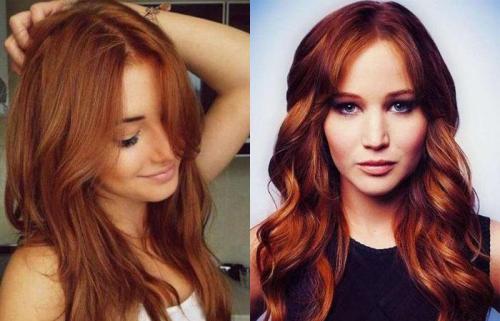 Идеальное сочетание: как создать яркий образ на основе медных тонов смоки омбре 04