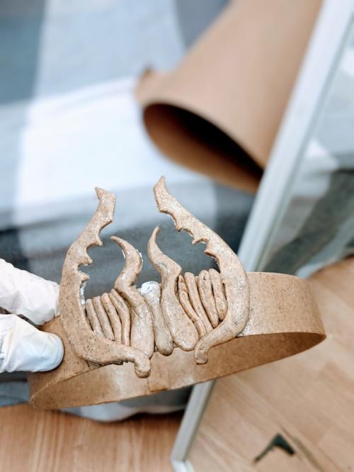 Можно ли окрасить или украсить рога различными элементами. Рога и корона, пост-процесс