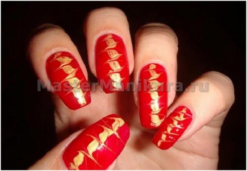 Рисунки иголкой на ногтях в домашних условиях. Модные рисунки на ногтях при помощи иголки – дизайн своими руками