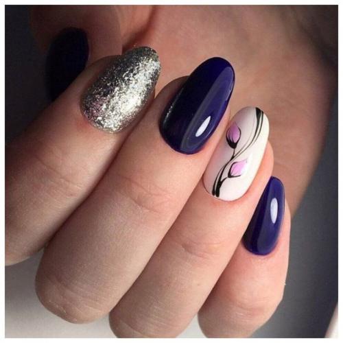 Легкие способы нарисовать цветы на ногтях гель лаком. Какие цветы нарисовать на ногтях?