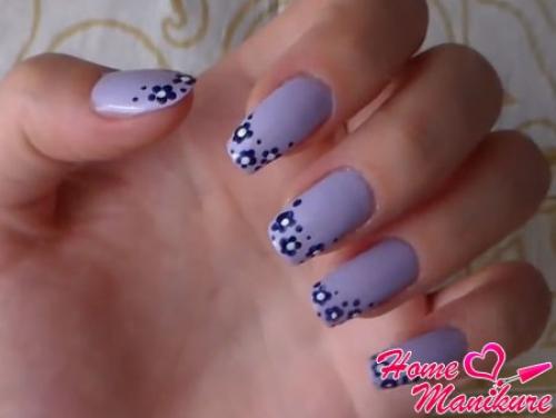 Простые цветы на ногтях пошагово. Цветочные шедевры на ногтях настоящей леди