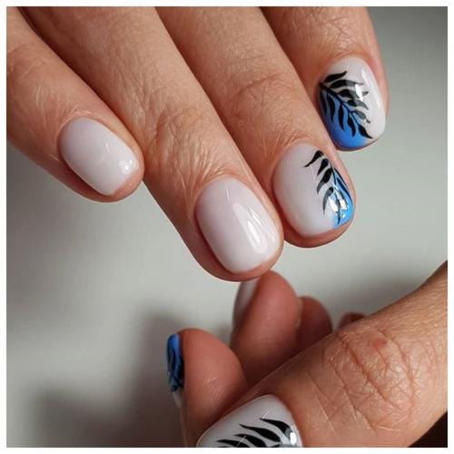 Ногти с цветами 2021. Какие цветы нарисовать на ногтях?