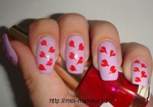 Рисунки на ногтях иголкой. Рисунки иголкой