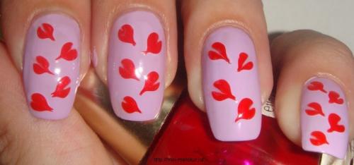 Рисунки на ногтях иголкой. Рисунки иголкой