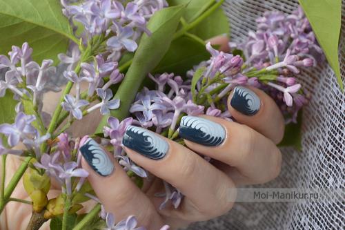 Рисунки на ногтях иголкой. Рисунки иголкой