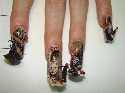 Можно ли сделать 3D-маникюр дома, или это только для салонов. 3D маникюр, как сделать, фото