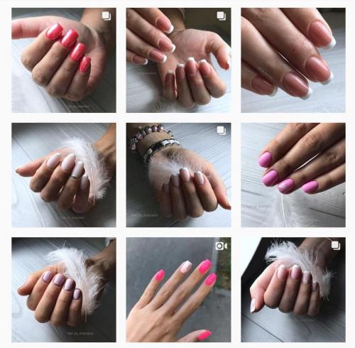 Как сделать маникюр в стиле Instagram своими руками. Идеальный Инстаграм мастера маникюра