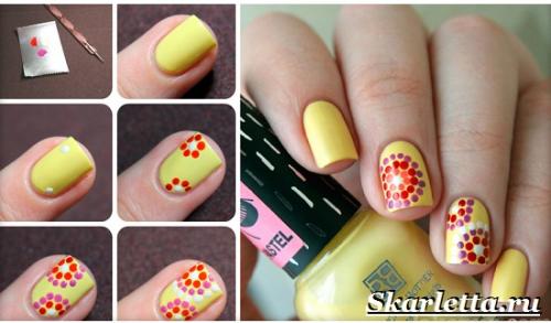 Что можно нарисовать дотсом. Что такое дотс? Фото, рисунки и схемы дотсом для маникюра