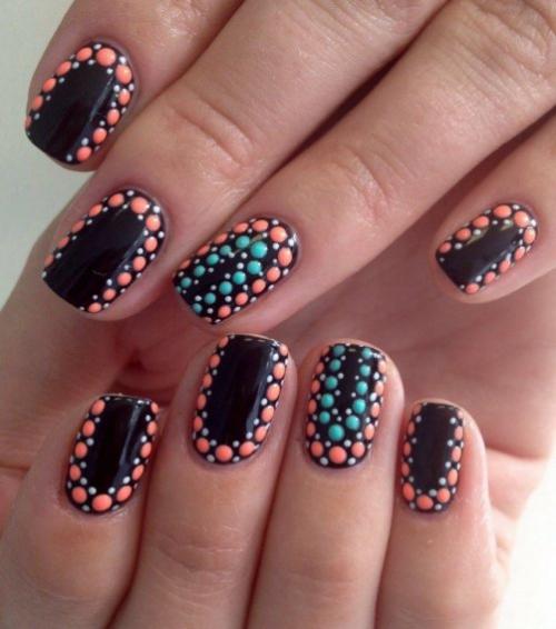 Виды дизайна ногтей дотсом. Особенности точечного маникюра 20 Виды дизайна ногтей дотсом. Особенности точечного маникюра 20