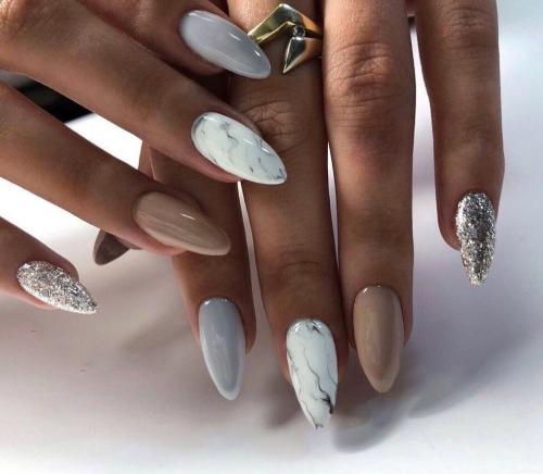 Какой дизайн ногтей подойдет для повседневного образа а какой для вечеринки. Фото лучших дизайнов нюдовых ногтей